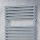 Scaldasalviette Misto con 4 Serie di Elementi Orizzontali Made in Italy - Meringa Viadurini
