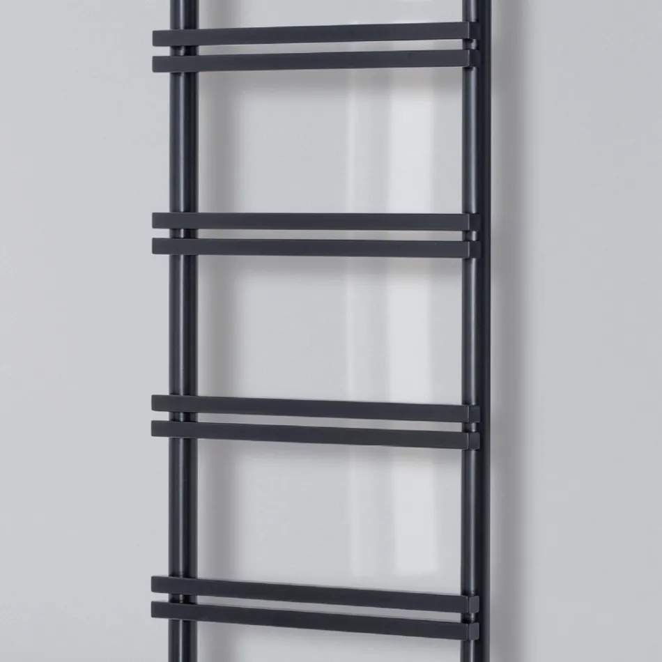 Scaldasalviette Misto con Collettori Verticali Made in Italy - Zenzero Viadurini