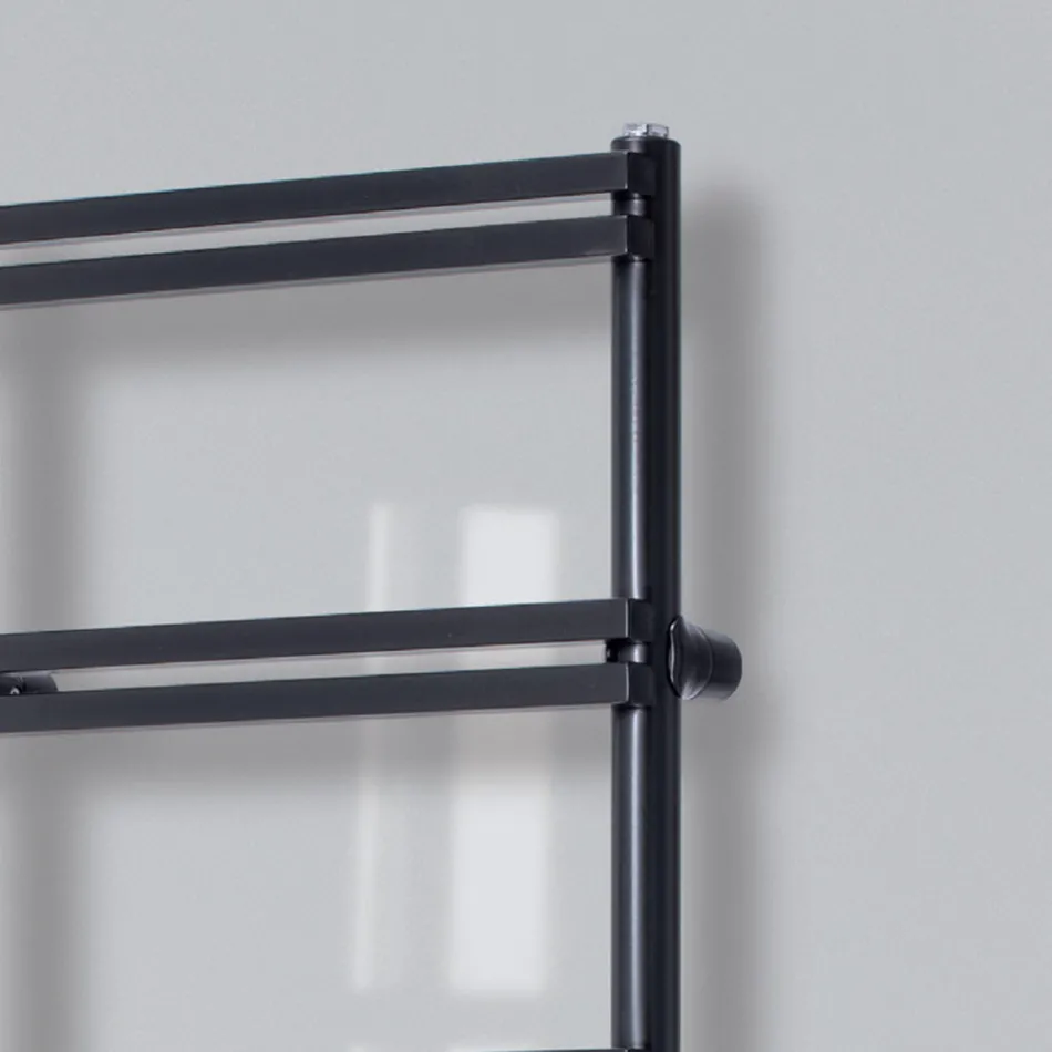 Scaldasalviette Misto con Collettori Verticali Made in Italy - Zenzero Viadurini