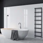 Scaldasalviette Misto con Collettori Verticali Made in Italy - Zenzero Viadurini