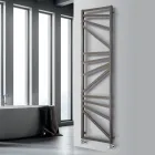 Scaldasalviette Misto con Elementi Quadrati Made in Italy - Mandorle Viadurini