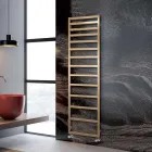 Scaldasalviette Misto con Linee Semplici in Acciaio Made in Italy - Pistacchio Viadurini