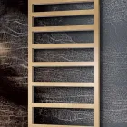 Scaldasalviette Misto con Linee Semplici in Acciaio Made in Italy - Pistacchio Viadurini
