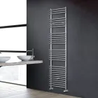 Scaldasalviette Misto in Acciaio Finitura Satin Made in Italy - Buccia Viadurini
