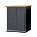 Scarpiera in Legno Impiallacciato Toulipier Made in Italy - Visnus