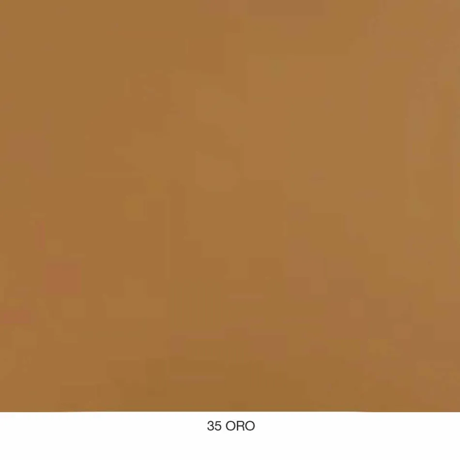 Scrittoio Moderno in Metallo Colorato e Legno Rovere di Design Italiano - Nadin Viadurini