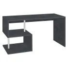 Scrivania Bianca o Ardesia in Legno di Design Italiano 3 Misure - Michel Viadurini