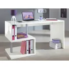 Scrivania Bianca o Ardesia in Legno di Design Italiano 3 Misure - Michel Viadurini
