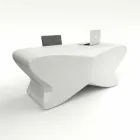 Scrivania da studio di moderno design fatta in Italia, Popoli Viadurini