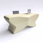 Scrivania da studio di moderno design fatta in Italia, Popoli Viadurini
