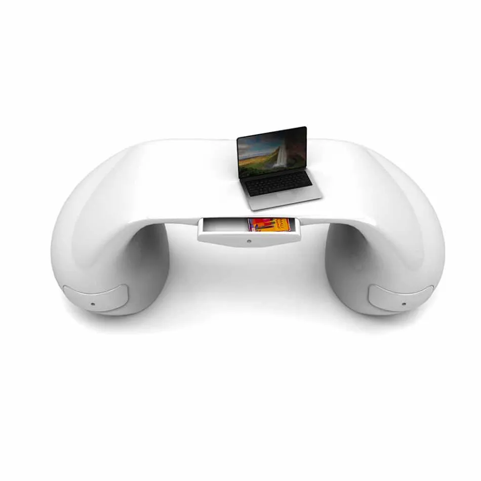 Scrivania da ufficio di moderno design made in Italy, Telese Viadurini