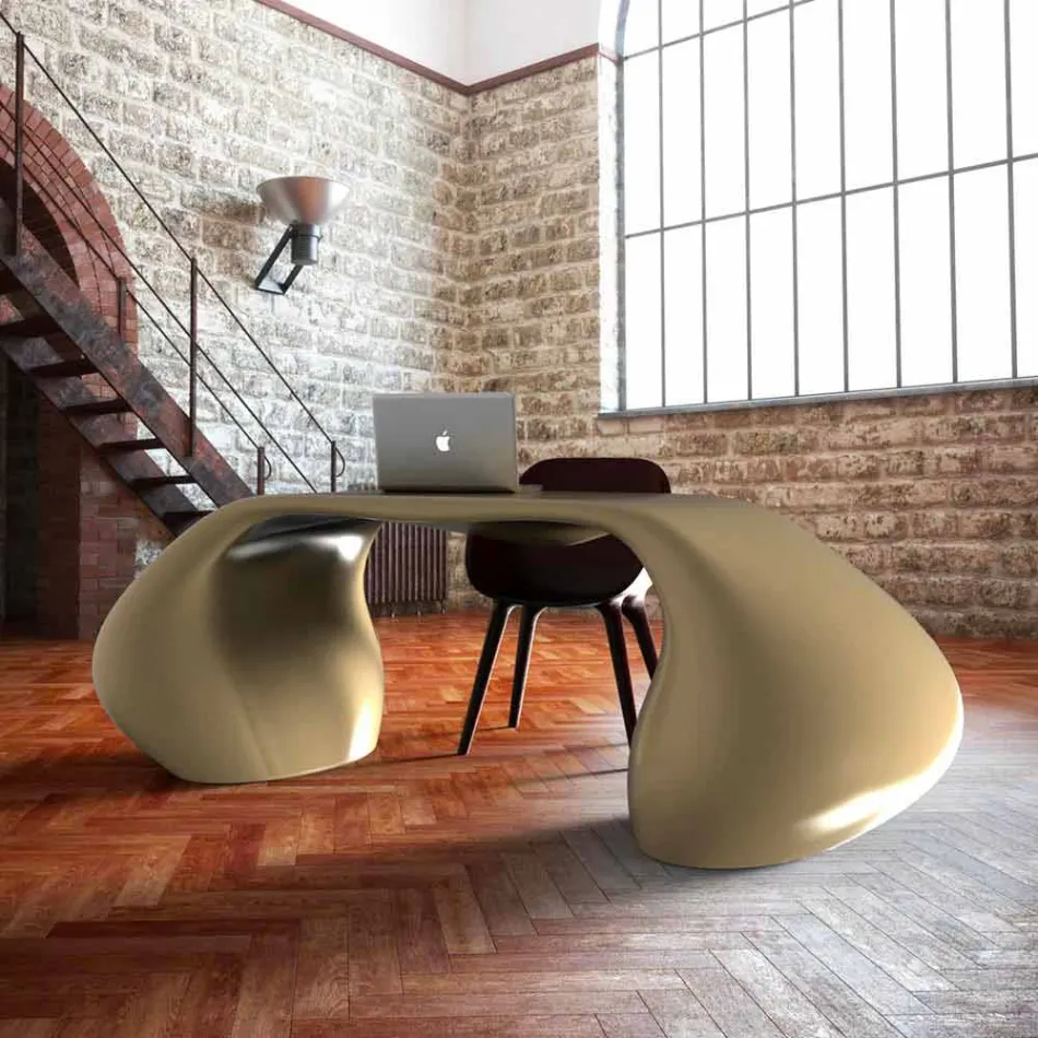 Scrivania da ufficio di moderno design made in Italy, Telese Viadurini