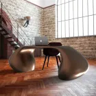 Scrivania da ufficio di moderno design made in Italy, Telese Viadurini