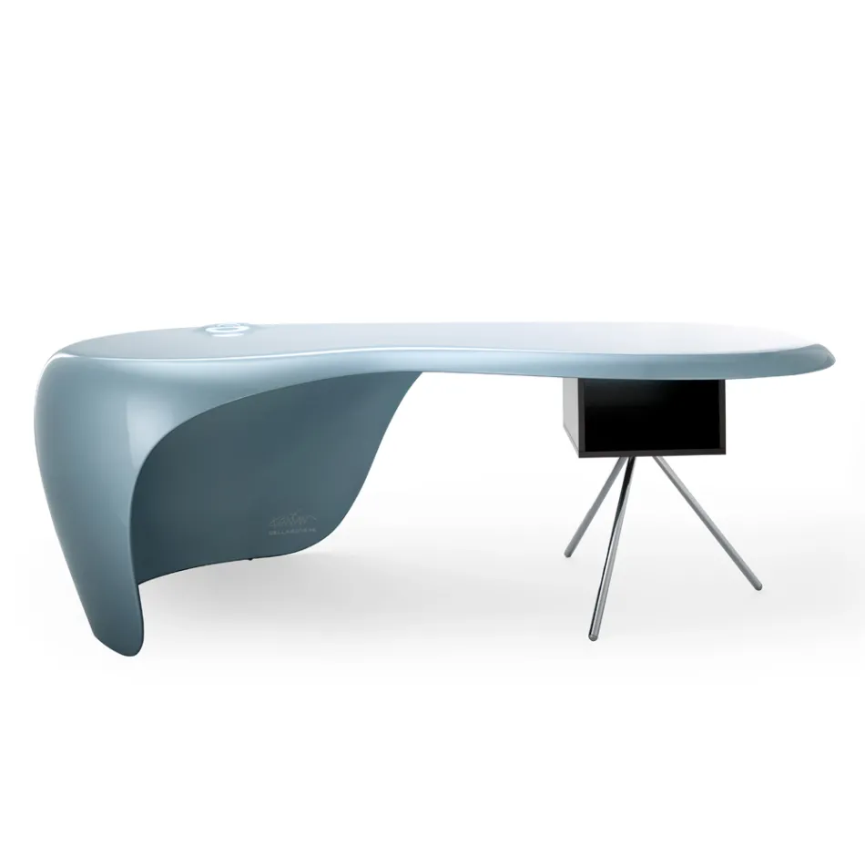 Scrivania direzionale di Karim Rashid in poliuretano in Diverse Finiture - James Viadurini