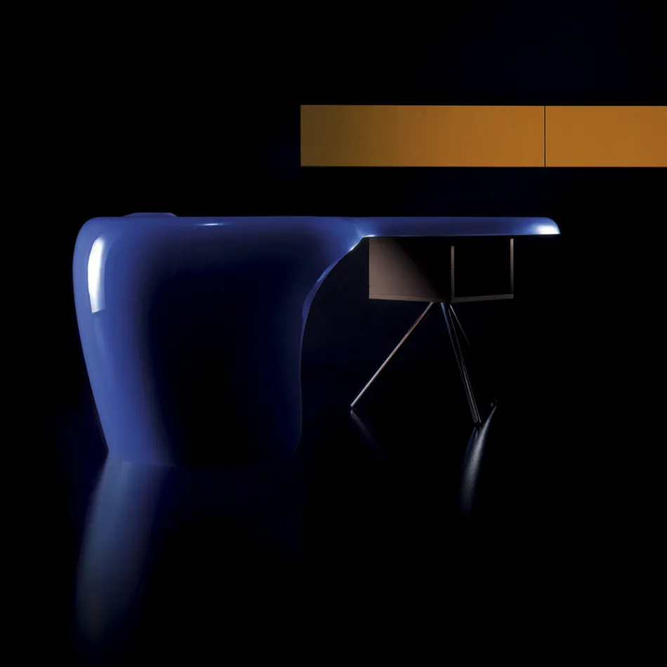 Scrivania direzionale di Karim Rashid in poliuretano in Diverse Finiture - James Viadurini