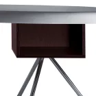 Scrivania direzionale di Karim Rashid in poliuretano in Diverse Finiture - James Viadurini