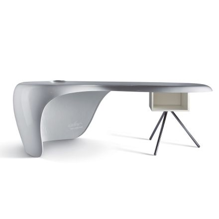Scrivania direzionale di Karim Rashid in poliuretano - James Viadurini
