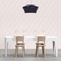 Scrivania / tavolo da pranzo rettangolare, design moderno, Merlot 