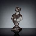 Scultura in ceramica artigianale Nera 100% Made in Italy Fabas 2