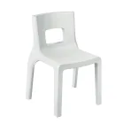 Sedia da Cucina Impilabile in Polietilene Made in Italy 2 Pezzi - Alassio Viadurini