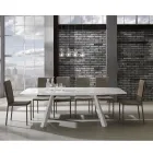 Sedia da Cucina Interamente Rivestita in Pelle Sintetica 2 Pezzi - Atenea Viadurini