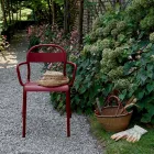Sedia da Esterno in Alluminio Impilabile Made in Italy, 4 Pezzi - Ulyssa Viadurini