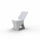 Sedia da giardino di design moderno Sloo by Vondom, in polietilene Viadurini