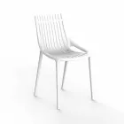 Sedia da Giardino in Plastica Colorata Impilabile 4 Pezzi - Ibiza by Vondom Viadurini