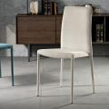 Sedia da Soggiorno Interamente Rivestita in Tessuto Made in Italy - Lorelai