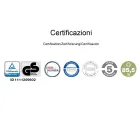 Sedia da Ufficio Ergonomica Girevole con Rotelle e Braccioli - Filanna Viadurini