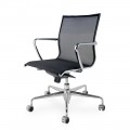 Sedia da Ufficio Ergonomica Girevole con Rotelle e Braccioli - Filanna