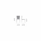 Sedia Imbottita per Cucina con Base in Legno Made in Italy – Nirvana Viadurini