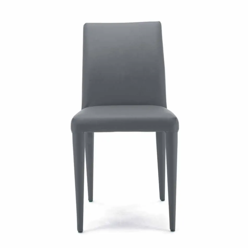 Sedia Living Imbottita Completamente Rivestita Made in Italy – Marziana Viadurini