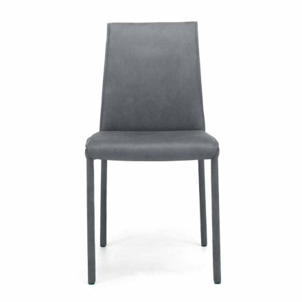 Sedia Living Moderna Imbottita e Rivestita Made in Italy – Monnalisa Viadurini