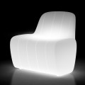 Sedia Luminosa da Giardino in Polietilene con LED Made in Italy - Galatea