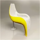 Sedia/Poltrona Design in Adamantx® Helled Made in Italy Viadurini