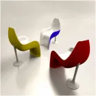 Sedia/Poltrona Design in Adamantx® Helled Made in Italy Viadurini