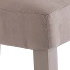 Sedia Sala da Pranzo in Microfibra e Legno Made in Italy 2 Pezzi - Simonella Viadurini