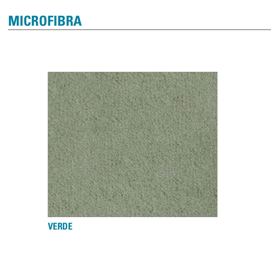 Sedia Sala da Pranzo Seduta in Microfibra Made in Italy, 2 Pezzi - Camelia Viadurini