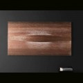 Selene Art&Light applique con pannelli texturizzati 140xH75 cm 