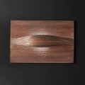 Selene Art&Light applique con pannelli texturizzati fatti a mano 