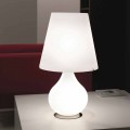 Selene Forever lampada da tavolo in vetro soffiato Ø41 H 72cm 