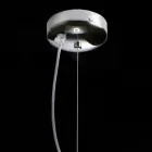 Selene Kluvì lampada a sospensione in vetro soffiato Ø33 H 41/150 cm Viadurini