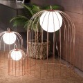 Selene Kluvì lampada da tavolo di design in vetro soffiato Ø54 H 70cm 