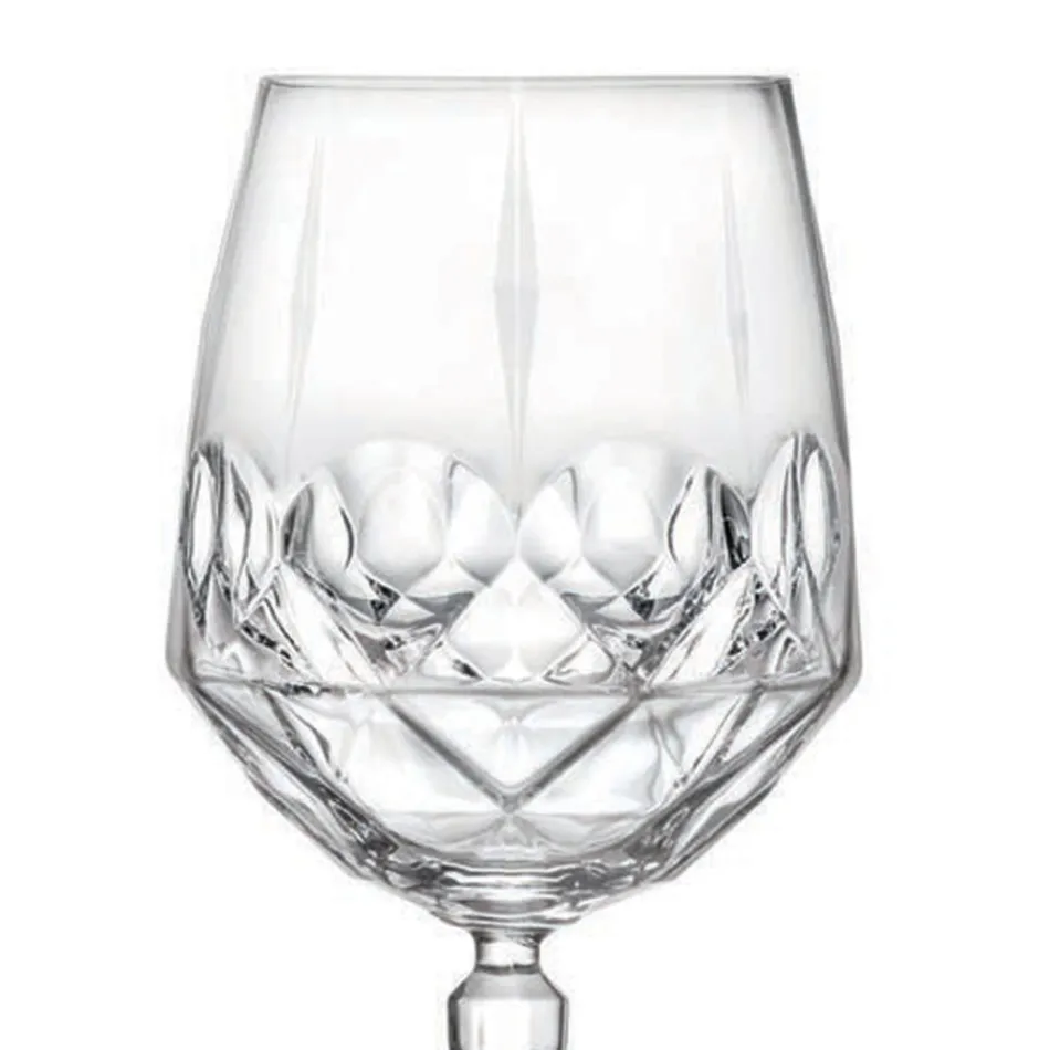 Servizio Calici da Cocktail in Cristallo Ecologico Italiano 12 Pz - Bromeo Viadurini