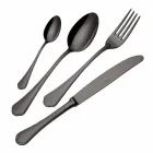 Servizio Completo di Posate in Acciaio Inox Design di Lusso 24 Pezzi - Boss Viadurini