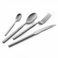 Servizio Completo Posate in Acciaio 24 Pezzi Design Made in Italy - Tricky