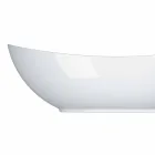Servizio da Portata Moderno Bianco Porcellana Design Ovale 2 Pezzi - Telescopo Viadurini