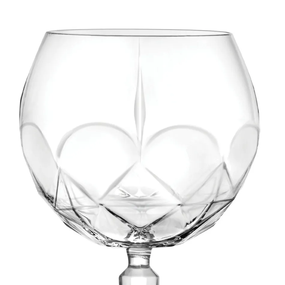 Servizio di Calici da Cocktail Gin Tonic in Eco Cristallo 12 Pz - Bromeo Viadurini