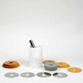 Servizio per Cocktail Accessori da Aperitivo in Marmo, Legno, Acciaio - Normanno